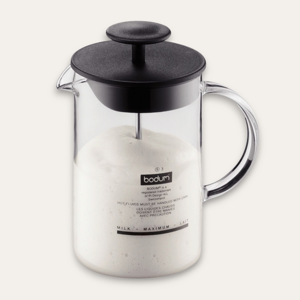 🌷 Bodum Latteo Manual Glass Milk Frother - Picture 2 of 13